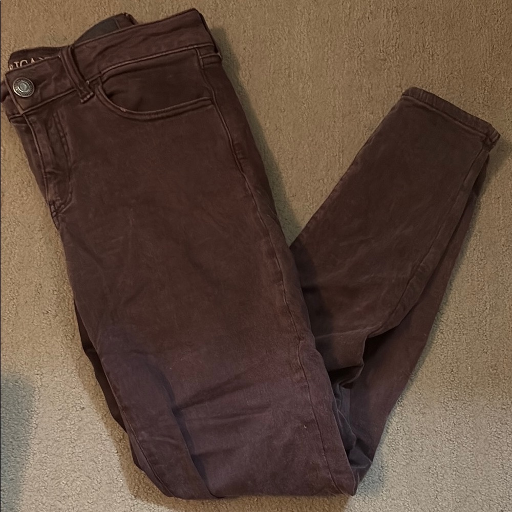 American Eagle Purple Denim Jeans